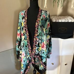 Johnny Was floral kimono